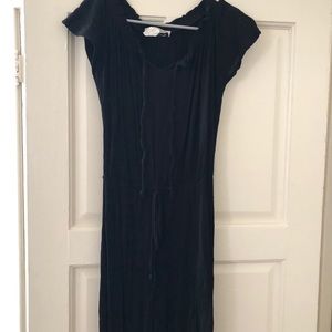 Long black maxi dress
